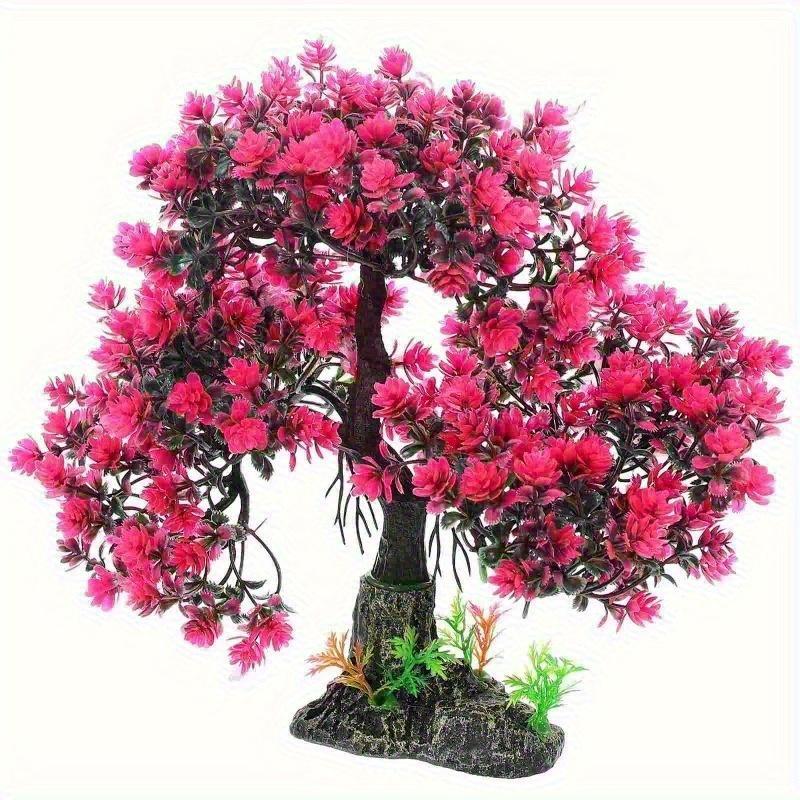 Aquarium Plant Guide - 1 pieza de adorno artificial para