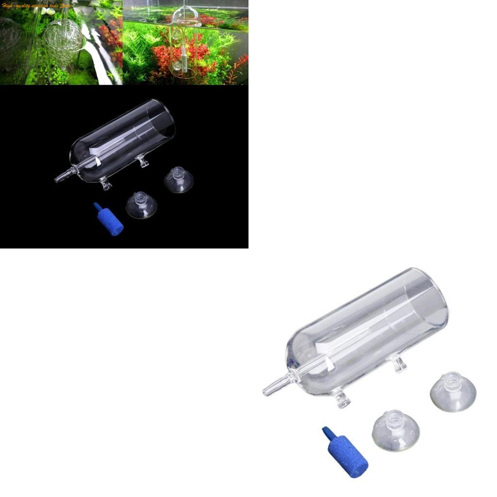 Planted Aquarium Air Stone - 203F Acuario Aire Oxígeno Bubbler Glass