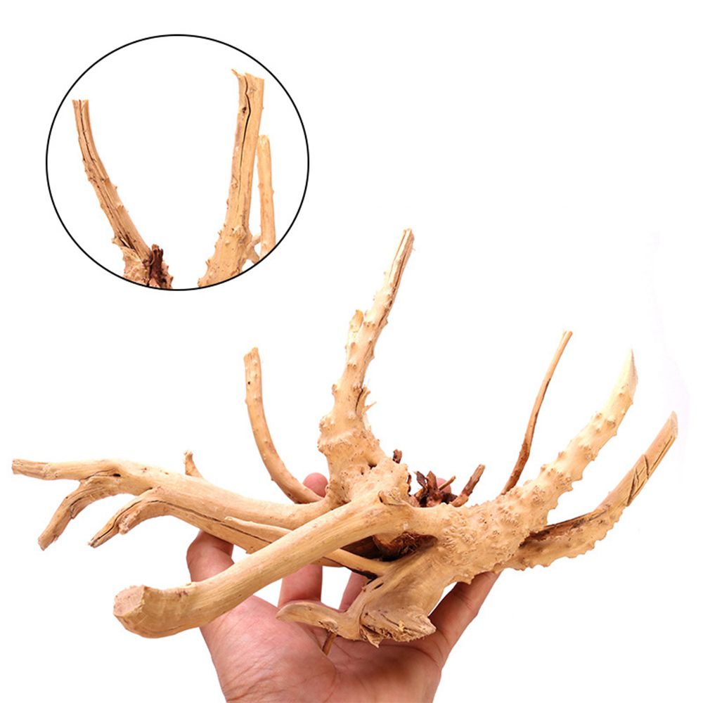 Aquarium Plant Root Tabs - 1 Uds. Tronco de madera Natural,