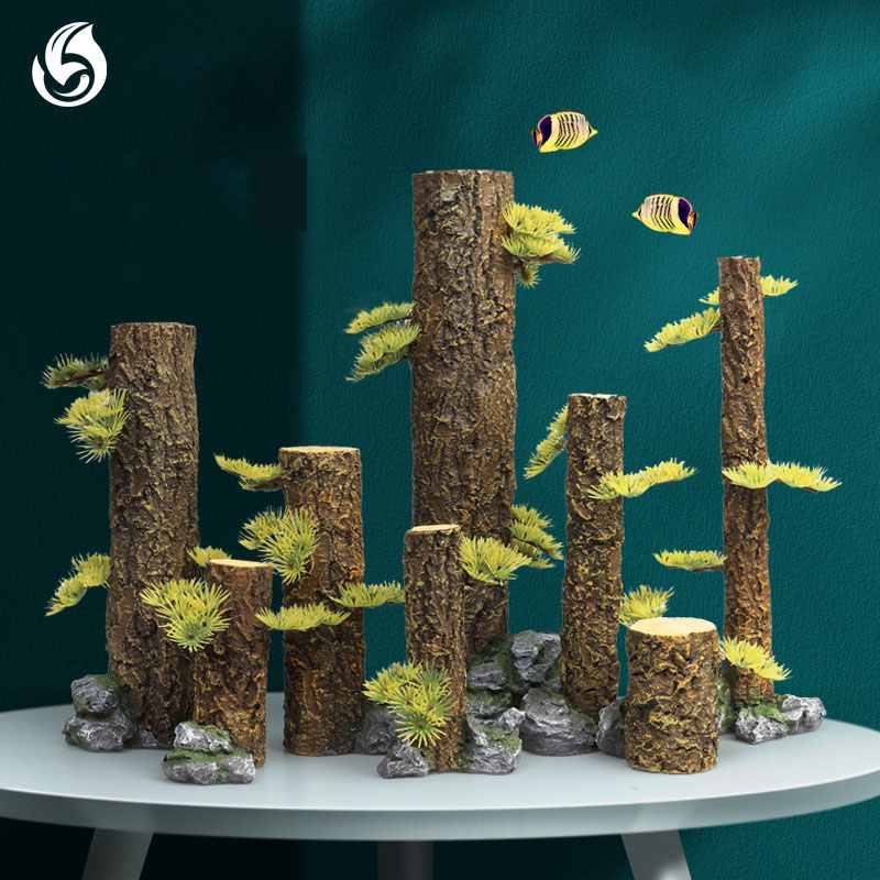 Aquarium Plant Root Tabs - Simulación de tronco de árbol que
