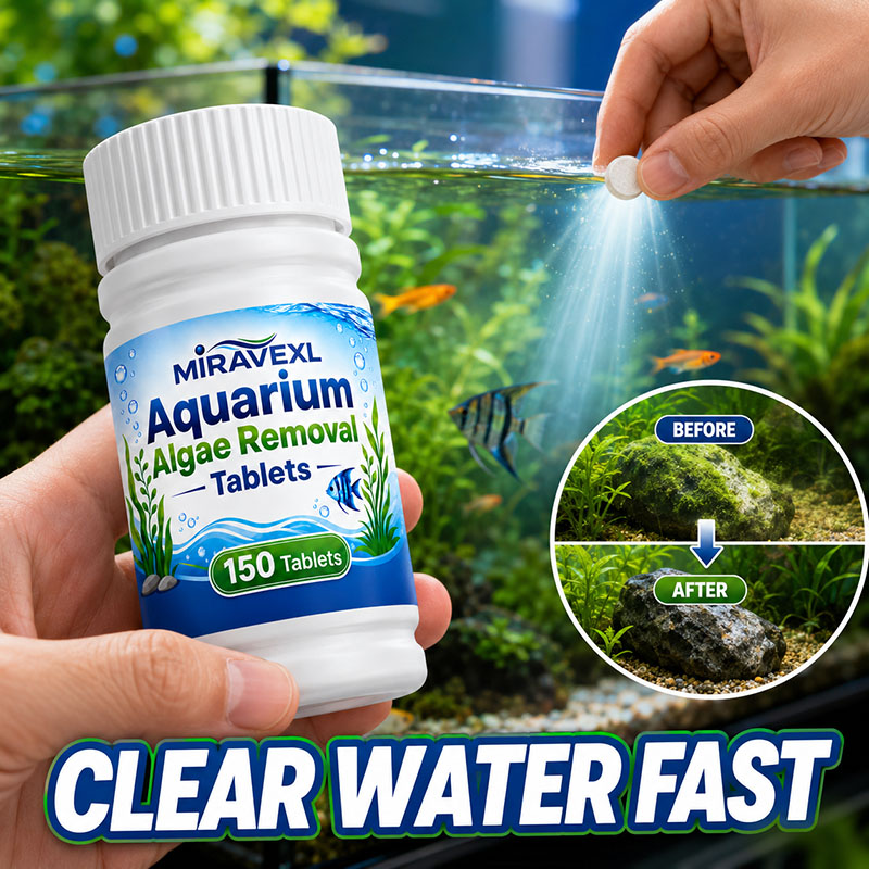 Aquarium Plant Grass - MIRAVEXL 150 Tabletas para Eliminar Algas