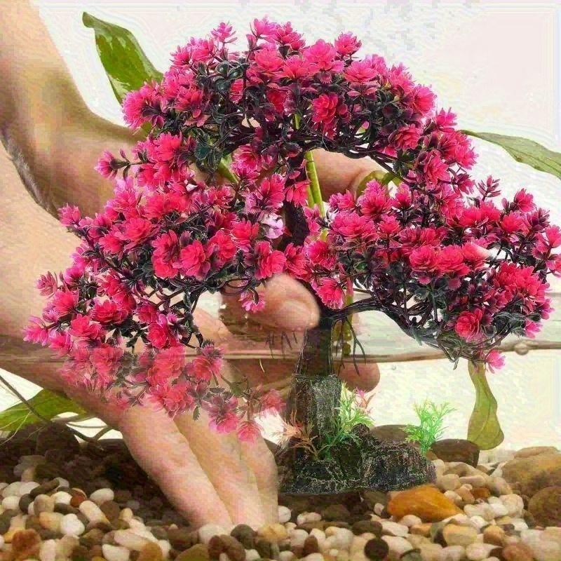 1 pieza de adorno artificial p - Aquarium Plant Guide reseña y precio