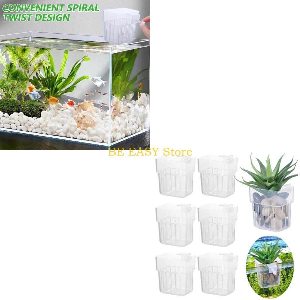 Macetero colgante hidropónico  - Aquarium Plant Grass reseña y precio