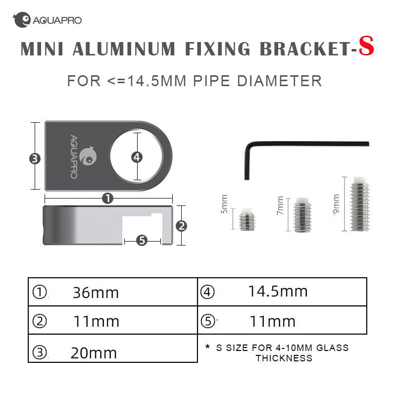 Mini soporte de aleación de al - Aquarium Plant Order reseña y precio