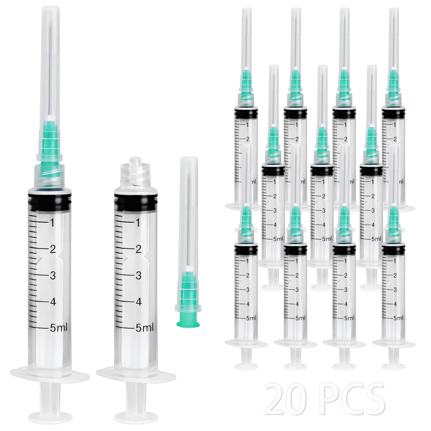 Jeringa Luer Lock de 5 ml, ade - Planted Aquarium Equipment reseña y precio