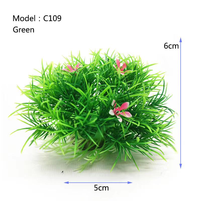 Pecera Artificial ancha y cort - Aquarium Plant Grass reseña y precio