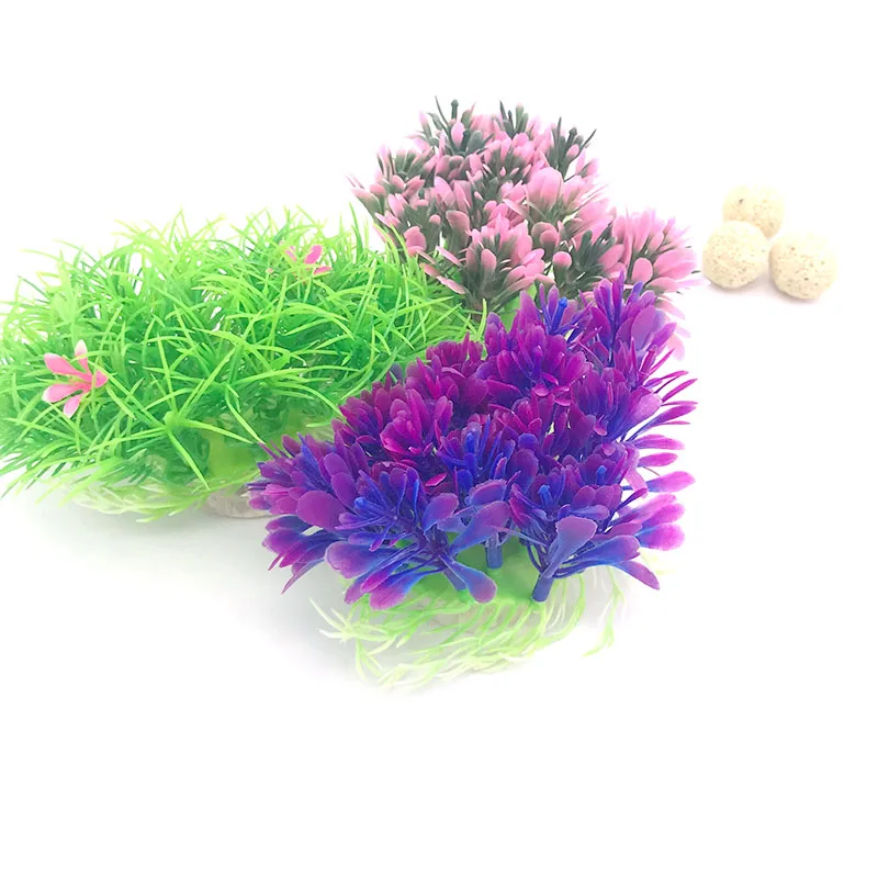 Pecera Artificial ancha y cort - Aquarium Plant Grass reseña y precio