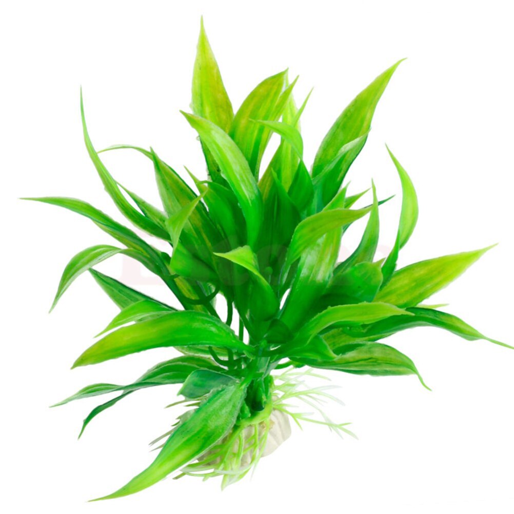 Plantas artificiales de decora - Aquarium Plant Grass reseña y precio