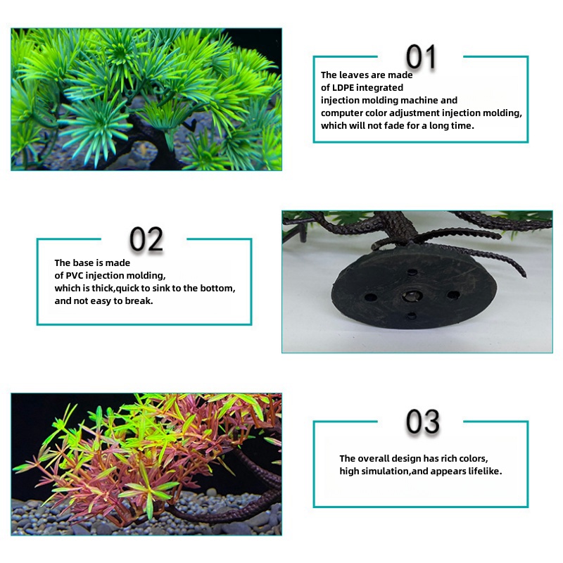 Árbol Bonsái para Acuario, Pla - Aquarium Plant Guide reseña y precio
