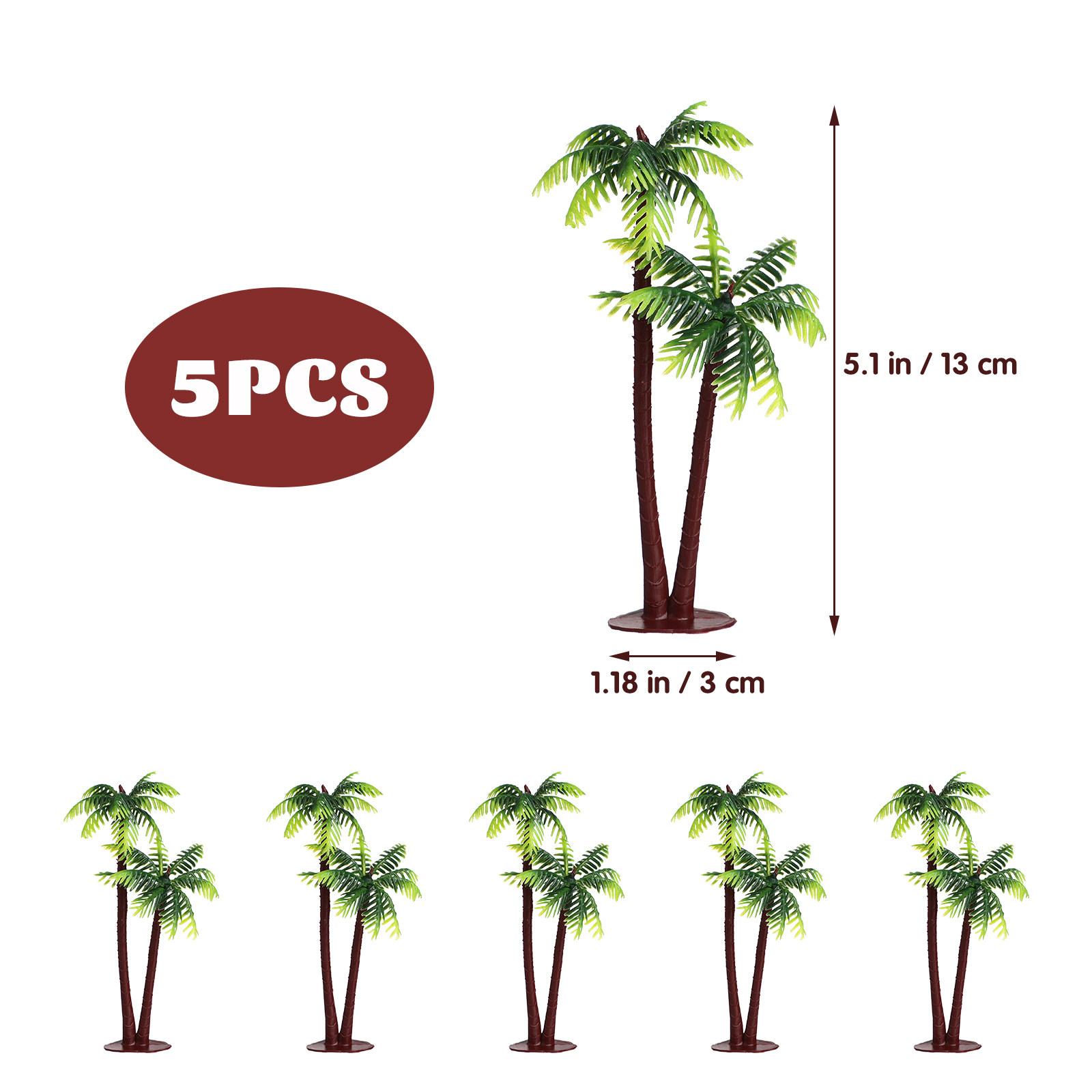 5 Piezas de Palmeras de Coco d - Aquarium Plant Guide reseña y precio