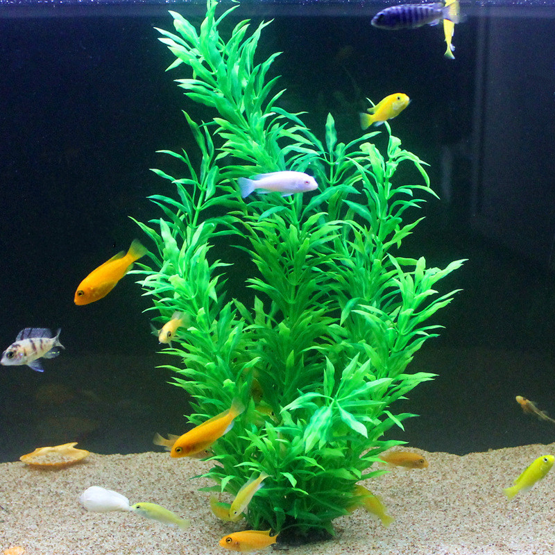 Plantas Artificiales para Acua - Aquarium Plant Grass reseña y precio